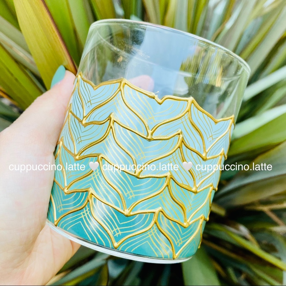 🧜‍♀️LAST FEW🧜‍♀️Starbucks 50th Anniversary Siren Tail Glass Mug - Picture 3 of 7